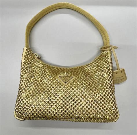 cartera prada de brillos|bolsas de prada mujer.